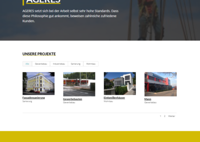 Bild: Ageres - Projektübersicht